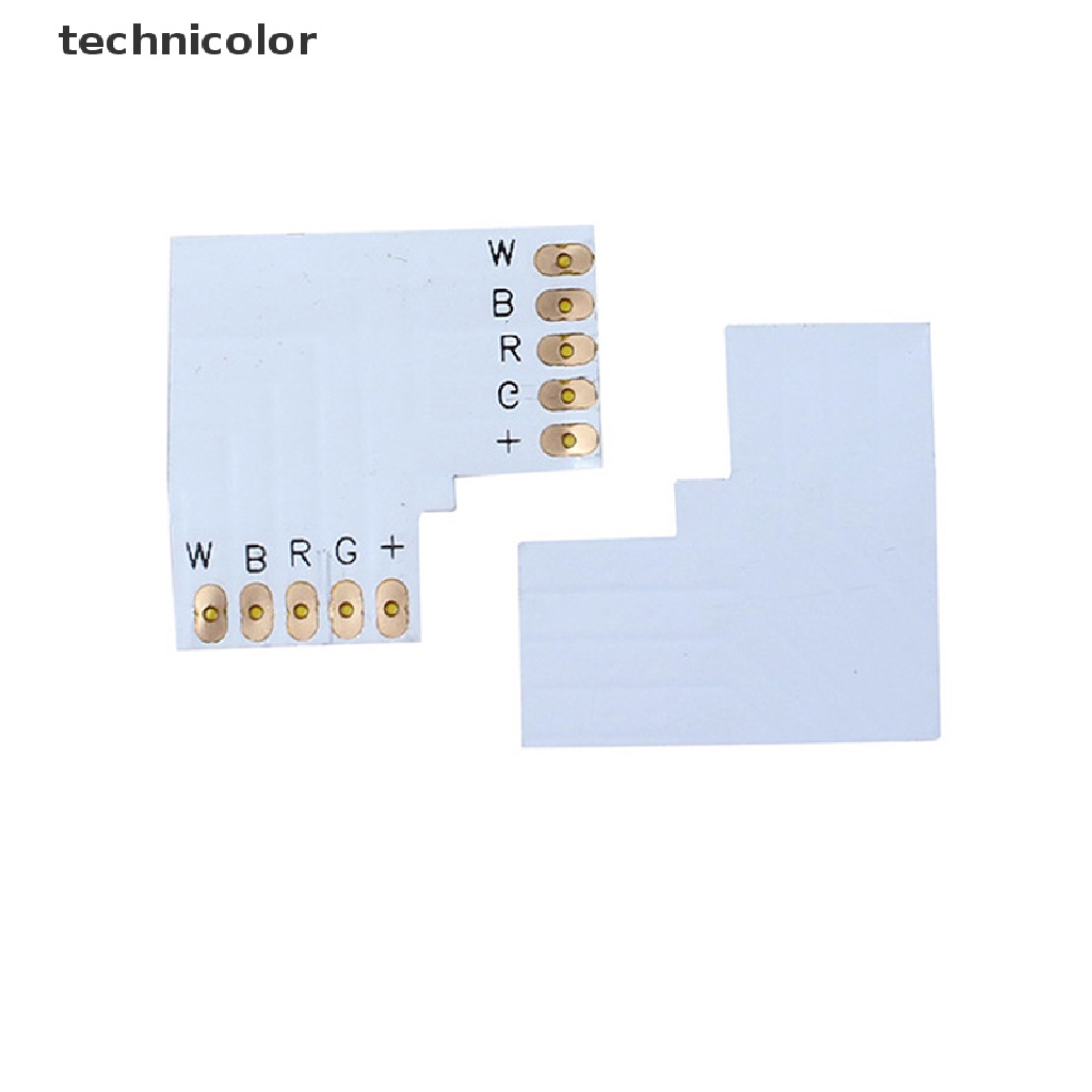 Đầu Nối 4 Pin 10mm Chữ L Cho Dây Đèn LED RGB 90° Kết Nối TYG