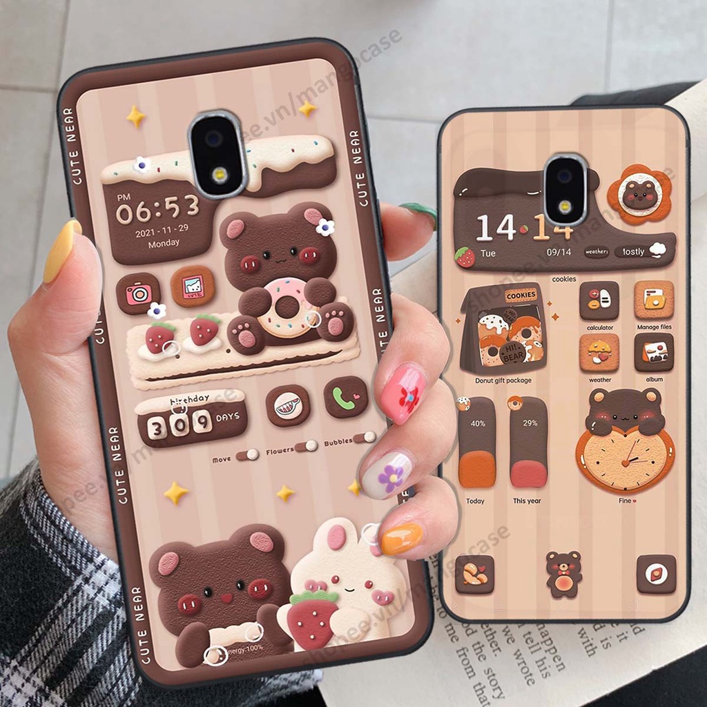 Ốp lưng Samsung J5 Pro hình gấu, thỏ, đồng hồ cute dễ thương