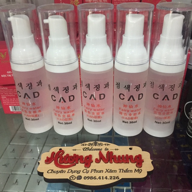 Dung Dịch Khoá Màu Mày Môi CAD