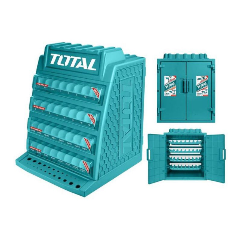 340x320x430mm Tủ trưng bày mũi khoan Total TAKD2608M