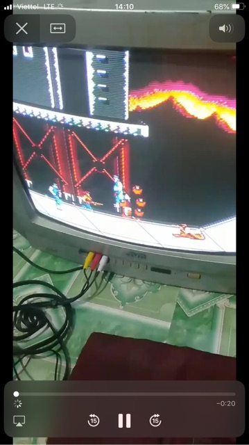 Máy Chơi Game 4 Nút  620 trò phiên bản giành cho TV thường