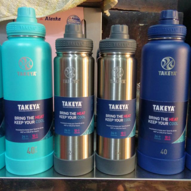Bình giữ nhiệt inox cao cấp TAKEYA Actives 24oz - 709ml, 40oz - 1200ml .