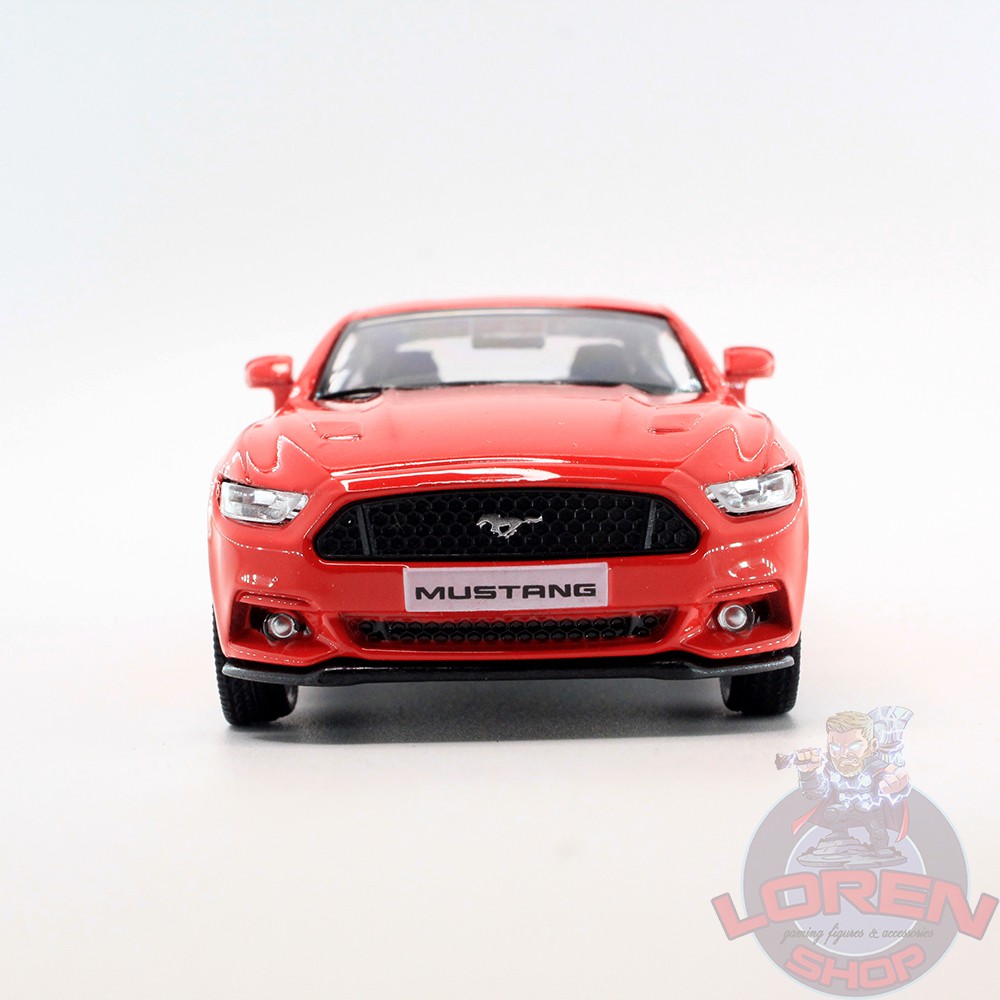Mô hình ô tô kim loại Ford Mustang 2015 tỷ lệ 1:36, xe hơi thể thao đồ chơi chạy cót lorenshop