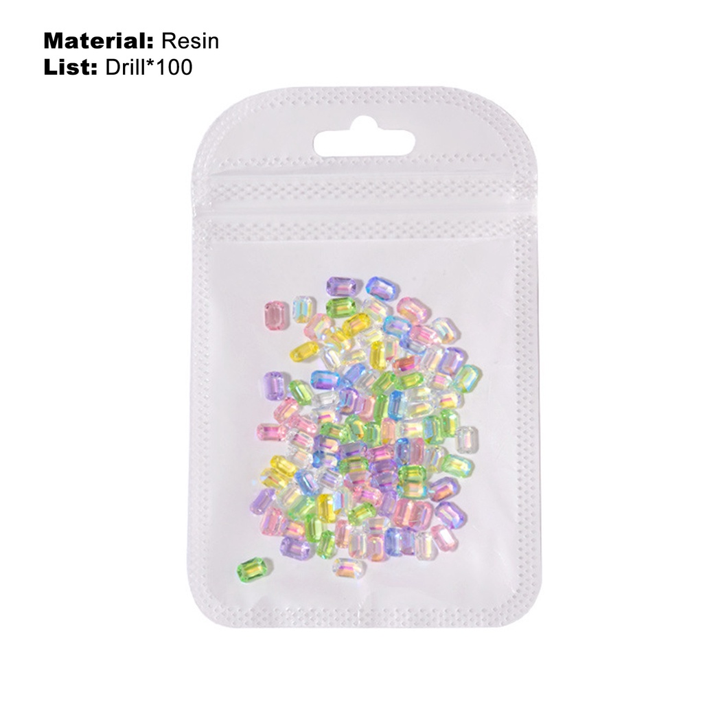 [Hàng mới về] Đá đính trang trí móng 3D lấp lánh mini