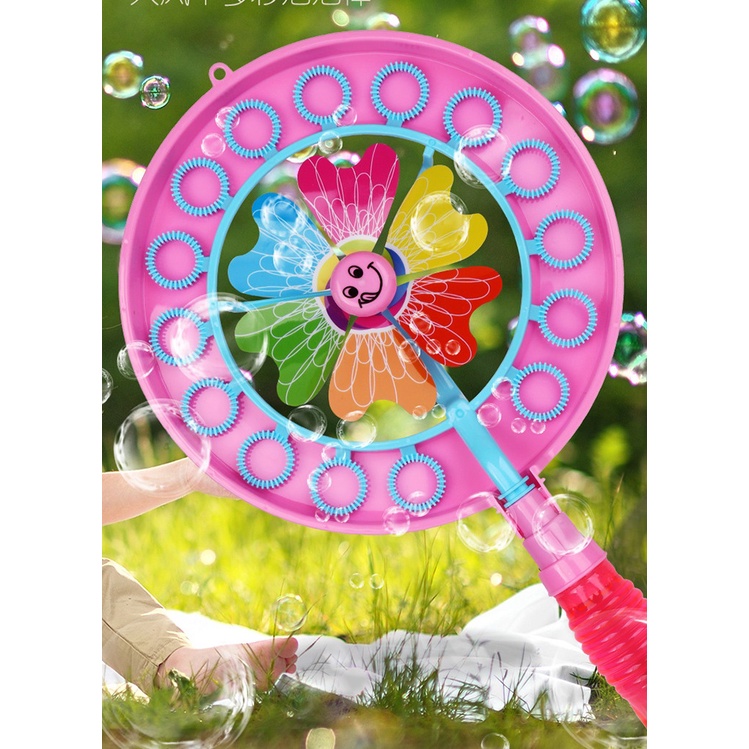 Chong chóng thổi bong bóng