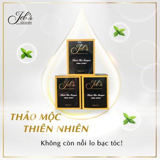 Dầu Gội Phủ Bạc JEB'S Gội Là Đen [Hộp 10 gói]