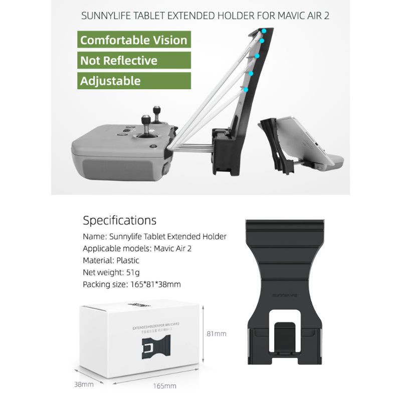 Giá đỡ điều khiển từ xa cho D-JI Mavic Air 2 | BigBuy360 - bigbuy360.vn