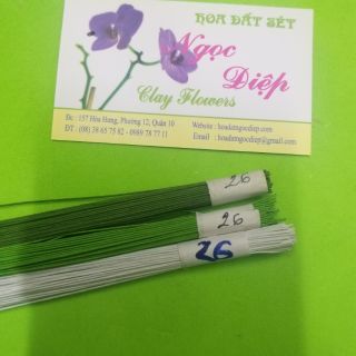 Kẽm 26, kẽm làm hoa mini và luồn cánh