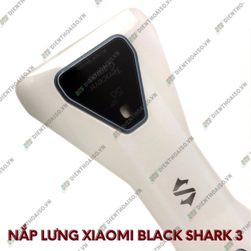 Nắp lưng xiaomi black shark 3 trắng , đen