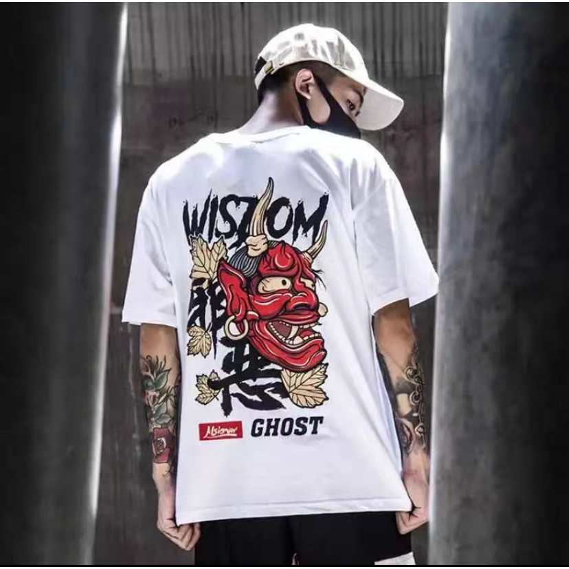 Áo Thun Tay Lỡ In Nhiệt Wisdom form Unisex nam nữ phong cách Ulzzang - ATIN01