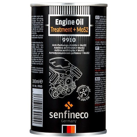 Phụ Gia Nhớt Chống Mài Mòn - Senfineco Engine Oil Treatment Mos2 9910 [300ML]