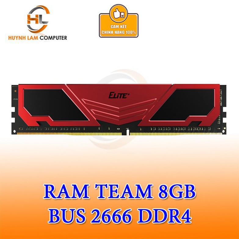 PO MAAD Ram 8GB Teamgroup Elite DDR4 2666MHZ Tản Đỏ Networkhub cung ứng 13 PO | BigBuy360 - bigbuy360.vn