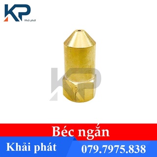 Béc rửa xe thân ngắn/ thân dài - Đầu Béc xịt rửa xe đồng thau-béc xịt rửa máy lạnh ren trong 13mm