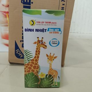 Bình giữ nhiệt ống hút 700ml