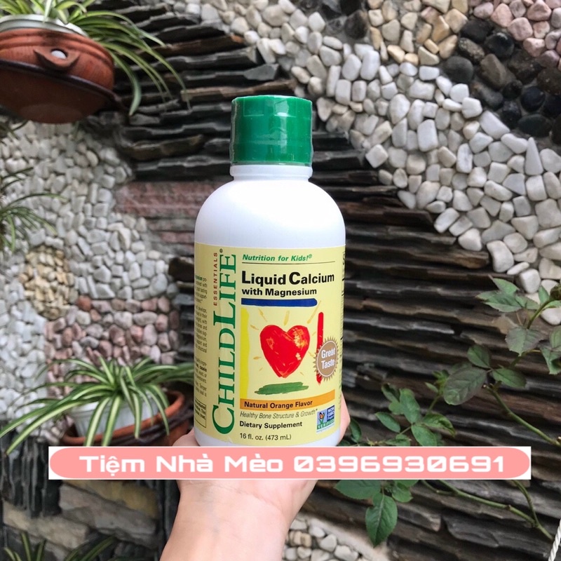 🇺🇸VITAMIN LIQUID CALCIUM CHILDLIFE BỔ SUNG CANXI - KẼM