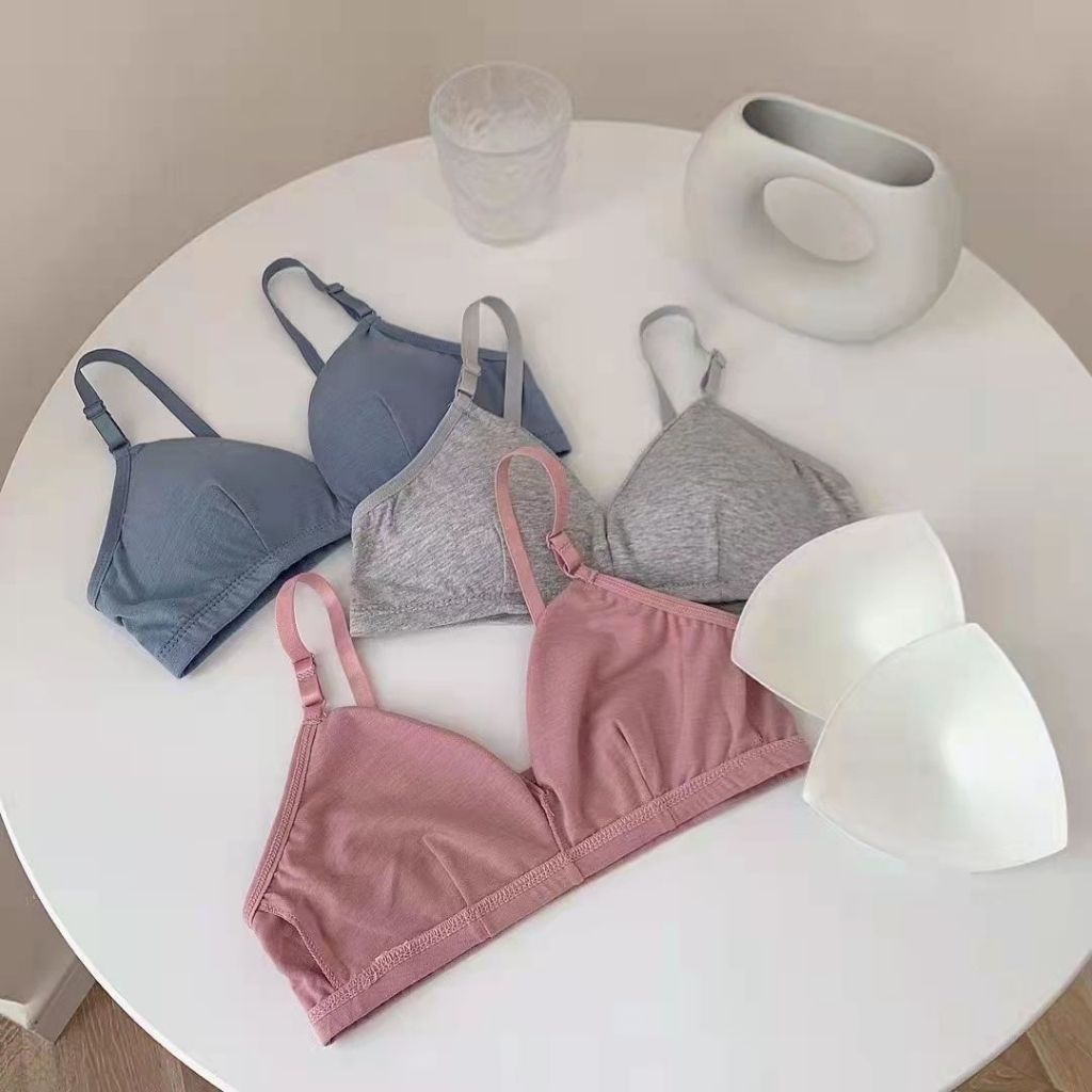 Áo bra nữ 2 dây mút mỏng, áo ngực không gọng DOPICO B038