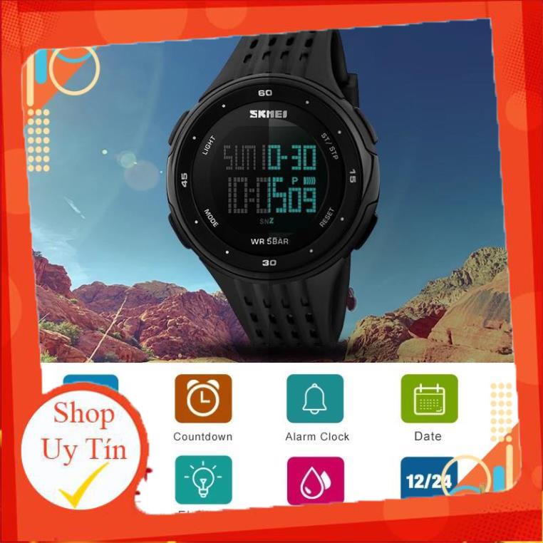[Hàng Giả Trả Tiền] Đồng hồ Nam SKMEI 1219 Điện tử Thể Thao 2 múi giờ | BigBuy360 - bigbuy360.vn