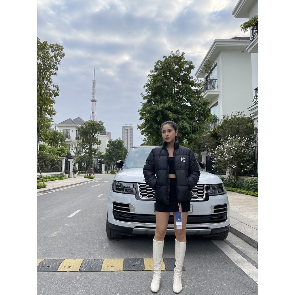 ÁO phao siêu nhẹ NY logo thêu-TANU55