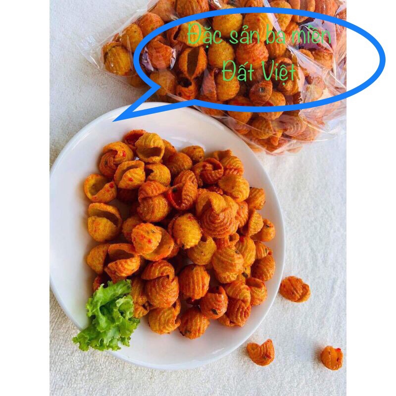 bim bim snack vỏ sò cay mặn 1kg LOẠI NGON siêu ghiền