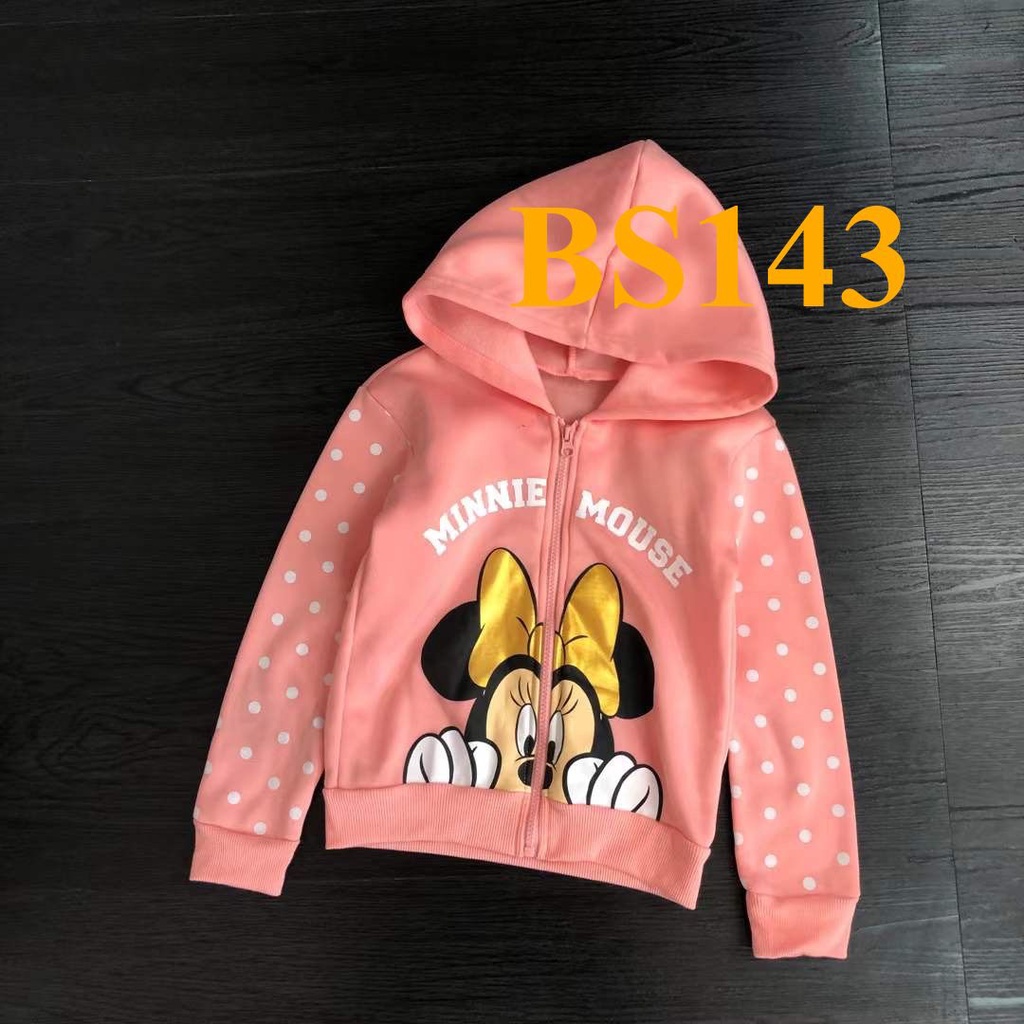 * Mã BS143: Áo khoác nỉ cho bé gái rất xinh