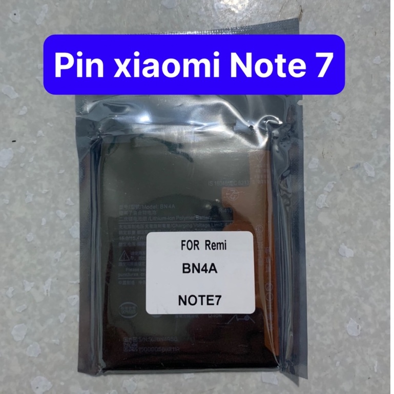 Pin Xiaomi Redmi Note 7/BN4A Zin LK Bảo Hành 6 Tháng 1 Đổi 1