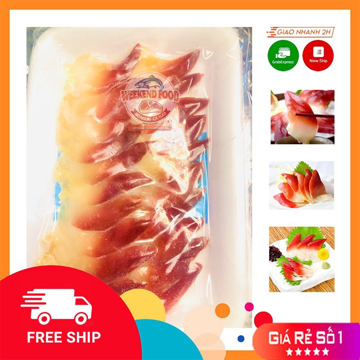 [GIAO NHANH TPHCM 2H] - Sò đỏ Hokkigai sushi cắt lát sãn (20 MIẾNG/160G) - [HÀNG CHUẨN SASHIMI] | BigBuy360 - bigbuy360.vn