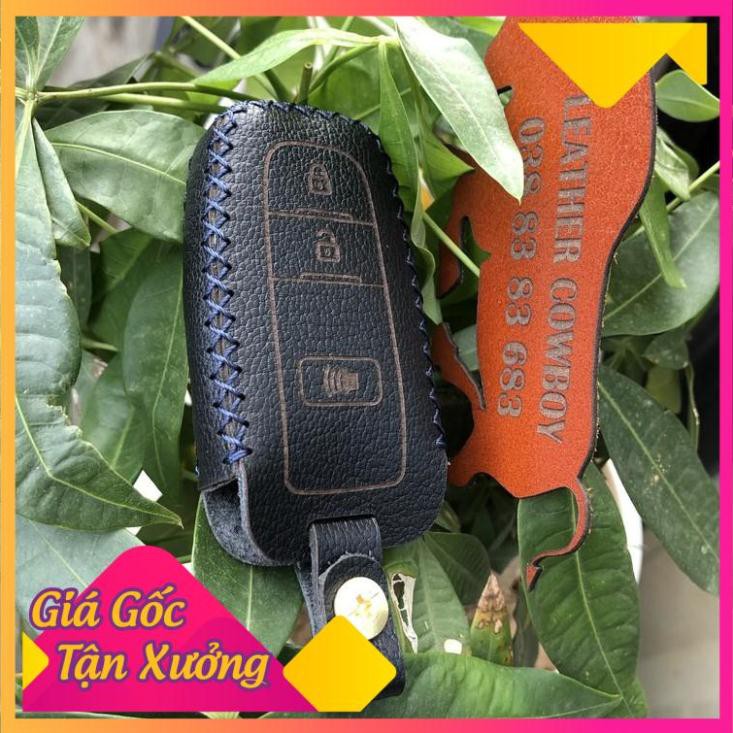 Bao da chìa khoá Toyota Corolla Cross handmade da bò thật 100%, khắc tên sdt lên bao da có móc khóa. Rất Nhiều Màu Sắc