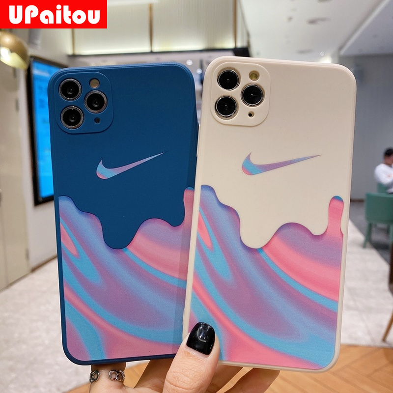 IPhone 12 Pro Max 12 Mini Se 2020 11 Pro Max X Xr Xs Max 8 7 Plus Ốp Lưng Silicone Mềm Chống Rơi Cho