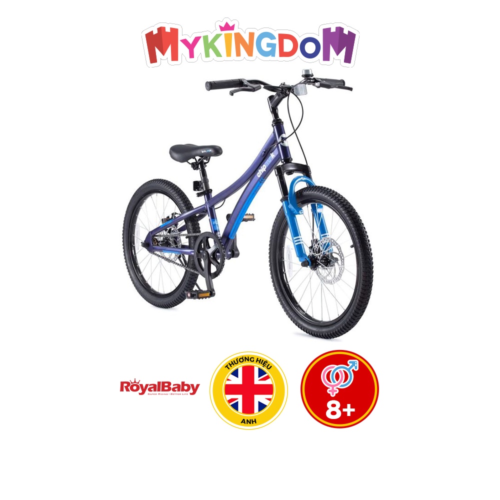 [NHẬP MÃ MYKINGBI TRỢ SHIP 150K] Xe đạp Royal Baby Explorer 20 inch - Xanh CM20-3/BLUE