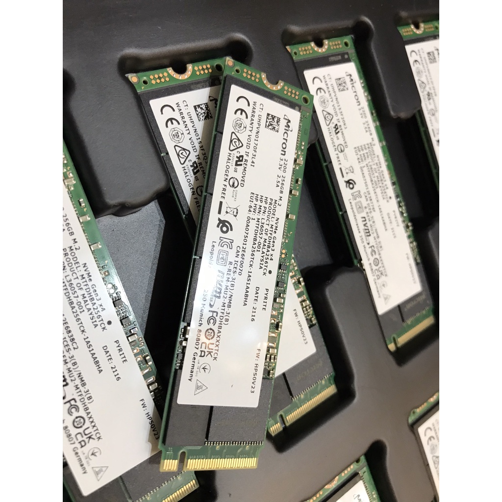 Ổ cứng SSD Micron 2200  256GB -  M2 2280 NVMe PCIe Gen 3 | BigBuy360 - bigbuy360.vn
