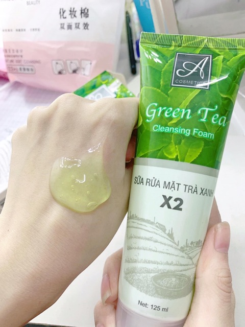 Sữa Rửa Mặt Tinh Chất Trà Xanh - 120ml - Giúp làm sạch da, Kiềm dầu, ngăn ngừa mụn | BigBuy360 - bigbuy360.vn