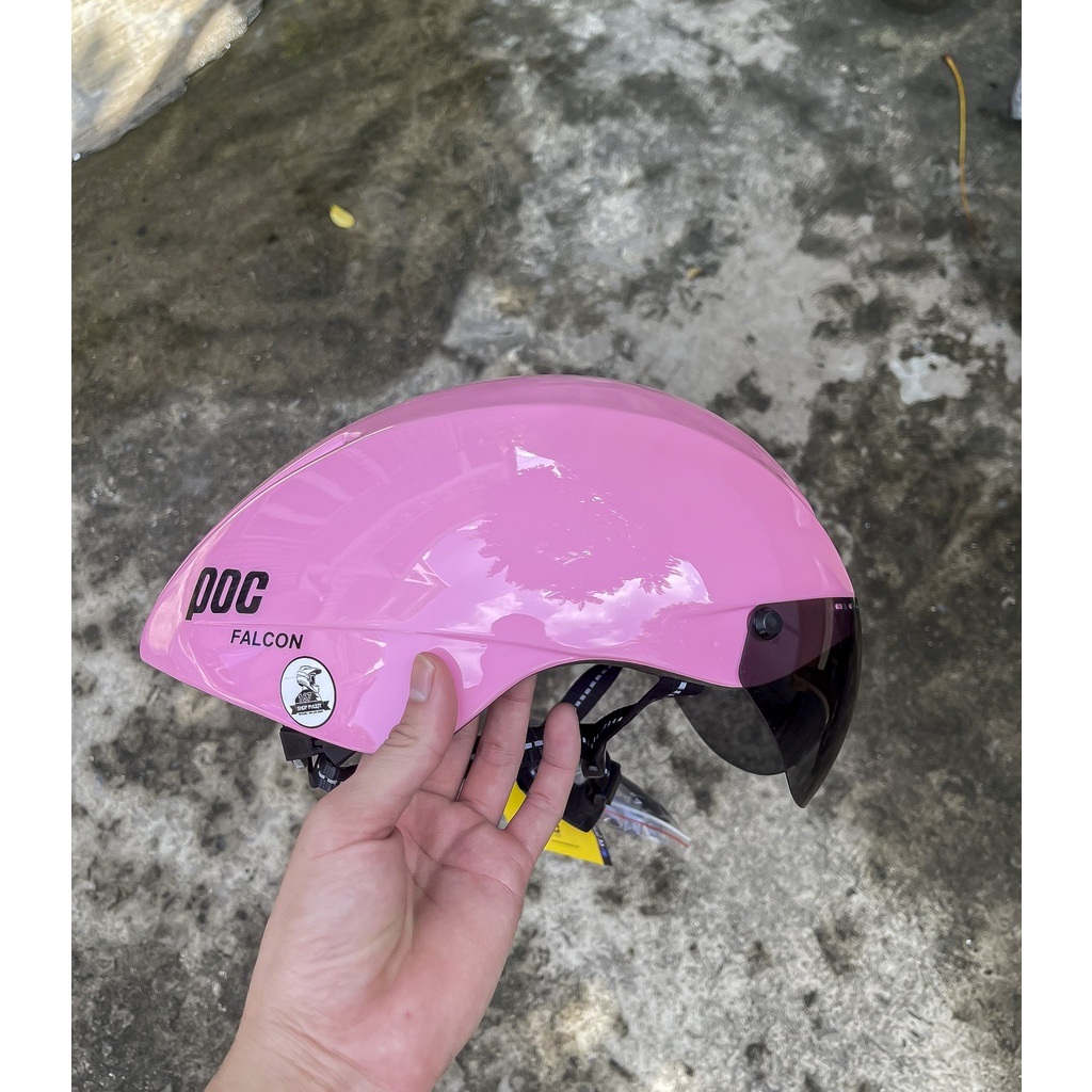 NÓN POC FLACON MÀU HỒNG NHẠT CHÍNH HÃNG, BẢO HÀNH 12 THÁNG