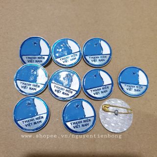 10 cái huy hiệu hội thanh niên