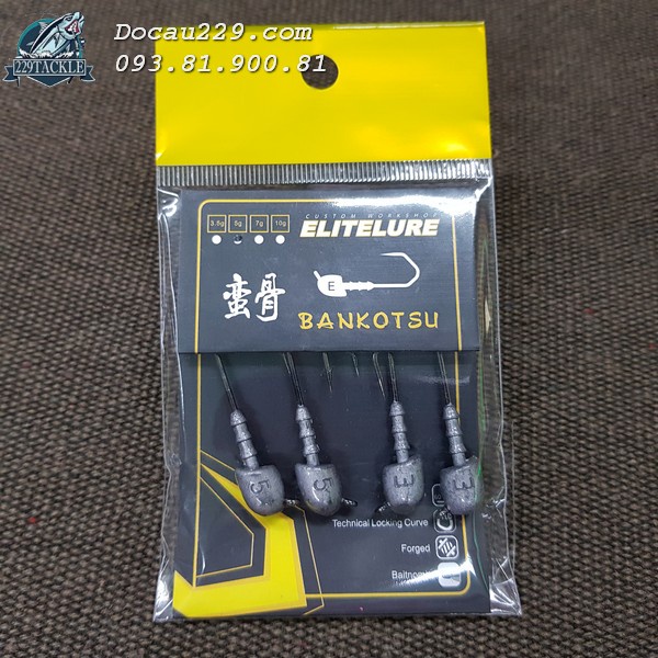 Lưỡi Jig Head Bankotsu EliteLure