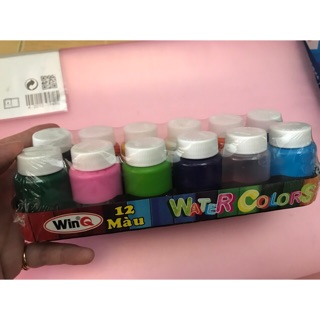 Màu nước vẽ WinQ 12 màu