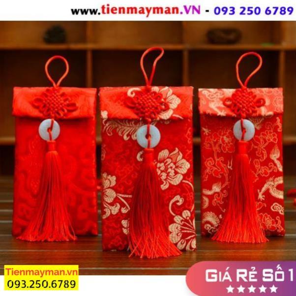 Bao Lì Xì Vải Gấm Cao Cấp - Bao Dọc - Bao Ngang Lì Xì Tết Sang Chảnh