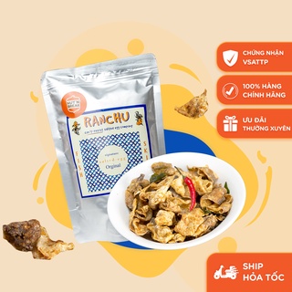 Da cá trứng muối thơm béo giòn tan vị trứng muối cay ít cay túi zip 50g