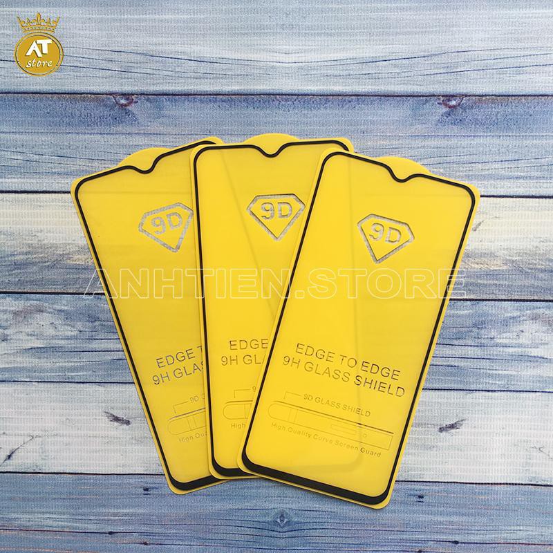 Kính Cường Lực Xiaomi Redmi Note 8 8 Pro full màn độ bền cao chống rơi vỡ trầy xước tặng kèm khăn lau màn hình