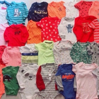 Combo set 10 bodysuit carter cho bé sơ sinh