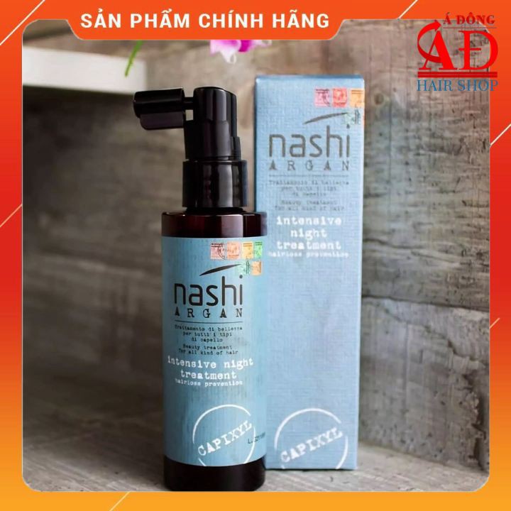 [+Tặng mũ trùm] Tinh chất chống rụng tóc Nashi Capixyl Intensive Night Treatment Italy 100ml