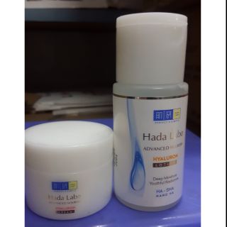 Combo kem dưỡng ẩm tối ưu Hada Labo (50gram) + dung dịch dưỡng ẩm tối ưu (100gram)