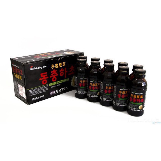 Nước Đông Trùng Hạ Thảo - Hàn Quốc (Hộp 10 chai) | BigBuy360 - bigbuy360.vn
