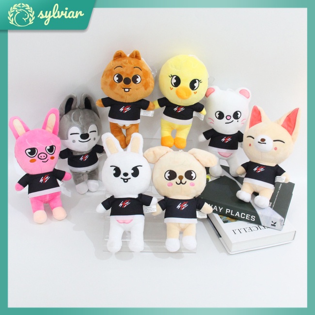 Thú Nhồi Bông Skzoo Stray Kids Anime Leeknow Hyunjin Làm Quà Tặng Cho Bé
