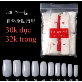 Móng úp và móng nối móng tay 500 móng