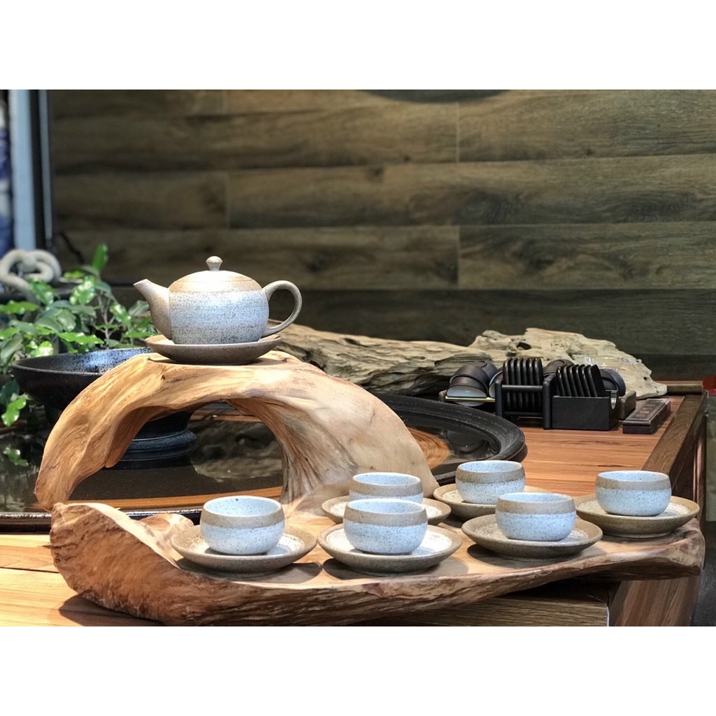 BỘ ẤM CHÉN HỒNG SA PHẾT TRẮNG ẤM BẦU Bát tràng [HÀNG CAO CẤP XUẤT NHẬT], BỘ TRÀ ĐẠO PHONG CÁCH NHẬT BỘ TÁCH CHÉN TỬ SA