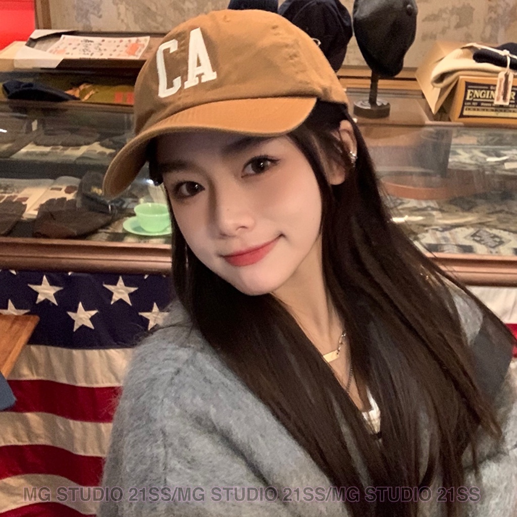 Mũ lưỡi trai MG STUDIO mềm phong cách xuân hè Hàn Quốc 2022 cho nữ