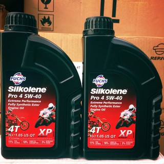 Nhớt Fuchs Silkolene Pro 4 5W40 XP - (Hàng Chính Hãng - Nhập khẩu UK)