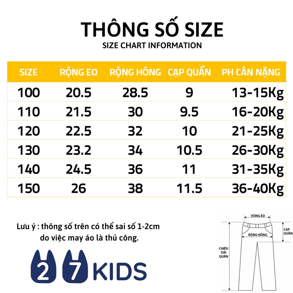 Set 3 quần lót bé trai 27kids chip tam giác nam vải cotton khử khuẩn công nghệ mới họa tiết dễ thương BSUW3