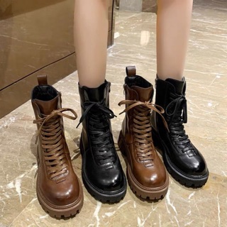 Boot cao cổ kéo khoá sale