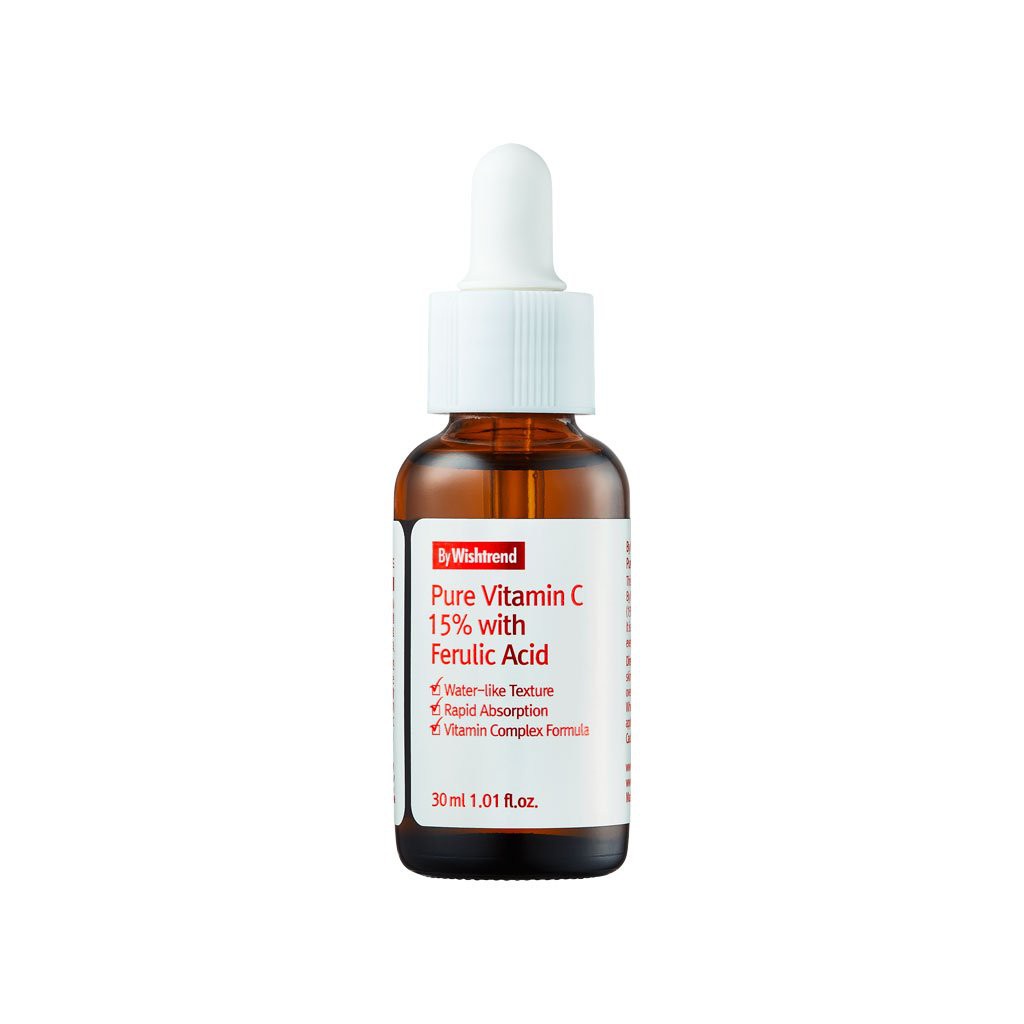 Tinh Chất Dưỡng Sáng Da By Wishtrend Pure Vitamin C 15% With Ferulic Acid Serum 30ml